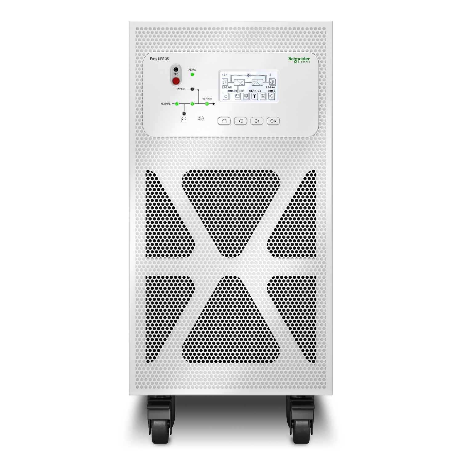 EASY系列UPS 10KVA，型号为E3SUPS10KH，3:3